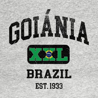 Goiania, Brazil - XXL Athletic design T-Shirt